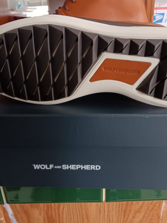 Wolf and Shepherd Mens dress boots.  Size 9. main image 6